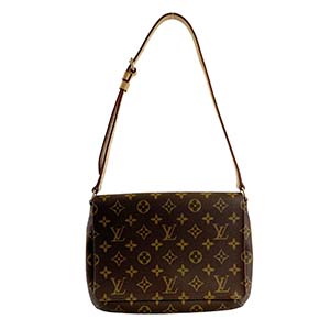 ルイ・ヴィトン モノグラム ミュゼット タンゴ ブラウン ショート ショルダーバッグ