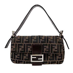 フェンディ マンマバゲット ズッカ ショルダーバッグ