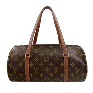 ルイ・ヴィトン モノグラム パピヨン30 ブラウン ハンドバッグ