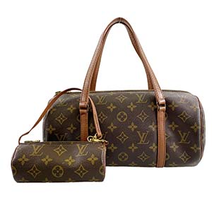 ルイ・ヴィトン モノグラム パピヨン30 ブラウン ハンドバッグ