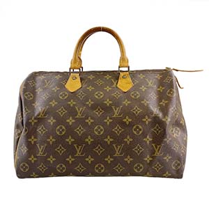 ルイ・ヴィトン モノグラム スピーディ35 ブラウン ハンドバッグ