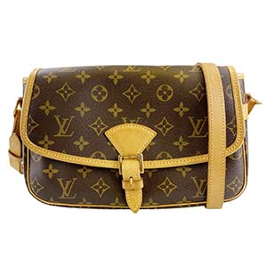 ルイ・ヴィトン モノグラム ソローニュ ブラウン ショルダーバッグ