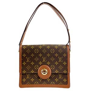ルイ・ヴィトン モノグラム ラスパイユ ブラウン ショルダーバッグ