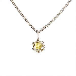 ジュエリー ダイヤモンド D0.4ct ホワイトゴールド K18WG プラチナ Pt900 ネックレス
