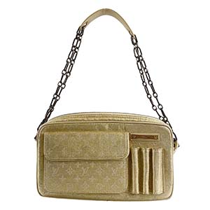 ルイ・ヴィトン モノグラム シャイン マッケンナ ゴールド ショルダーバッグ