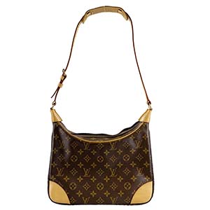 ルイ・ヴィトン モノグラム ブローニュ30 ブラウン ショルダーバッグ
