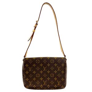 ルイ・ヴィトン モノグラム ミュゼット タンゴ ブラウン ショート ショルダーバッグ