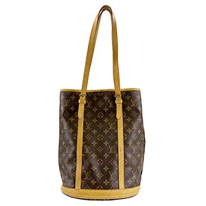 ルイ・ヴィトン モノグラム バケットGM ブラウン ショルダーバッグ