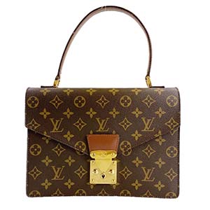 ルイ・ヴィトン モノグラム コンコルド ブラウン ハンドバッグ