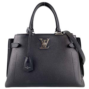 ルイ・ヴィトン ロックミーデー グレインカーフレザー ノワール 2WAY ハンドバッグ