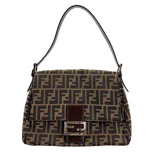 フェンディ マンマバゲット ズッカ ショルダーバッグ