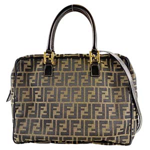 フェンディ ズッカ 2way ハンドバッグ