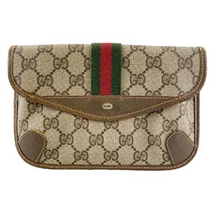 グッチ オールドグッチ シェリーライン ポーチ