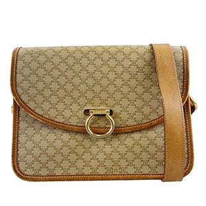 セリーヌ マカダム ショルダーバッグ