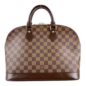 ルイ・ヴィトン ダミエ エベヌ アルマ ブラウン ハンドバッグ