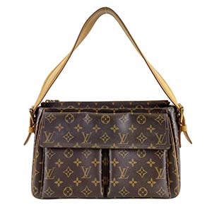 ルイ・ヴィトン モノグラム ヴィバ シテGM ブラウン ショルダーバッグ