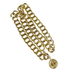 シャネル ゴールドメッキ ゴールド チェーンベルト