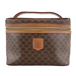 セリーヌ マカダム バニティ ハンドバッグ