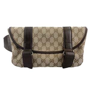 グッチ GGキャンバス ウエストバッグ