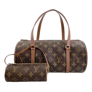 ルイ・ヴィトン モノグラム パピヨン30 ブラウン ハンドバッグ