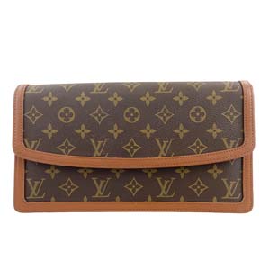 ルイ・ヴィトン モノグラム ポシェット ダムGM ブラウン セカンドバッグ