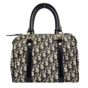 ディオール トロッター  PVC パテント ミニ ボストンバッグ