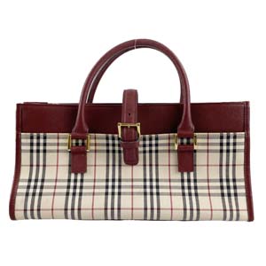 バーバリー ノバチェック ハンドバッグ