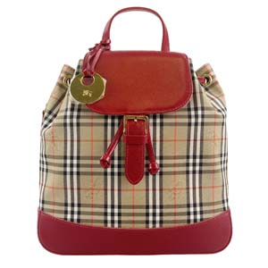 バーバリー ノバチェック リュック