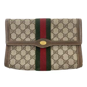 グッチ オールドグッチ シェリーライン セカンドバッグ