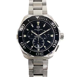 タグ・ホイヤー アクアレーサー クロノグラフ 300m クオーツ ブラック CAY111A 腕時計