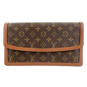ルイ・ヴィトン モノグラム ポシェット ダムGM ブラウン セカンドバッグ