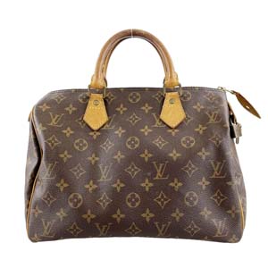 ルイ・ヴィトン モノグラム スピーディ30 ブラウン ハンドバッグ