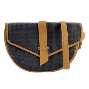 サンローラン PVC レザー ショルダーバッグ