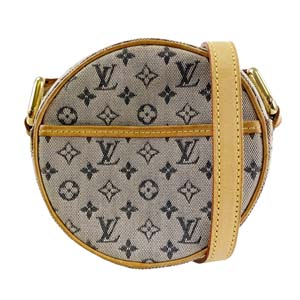 ルイ・ヴィトン モノグラムミニ ジャンヌPM ブルー ショルダーバッグ