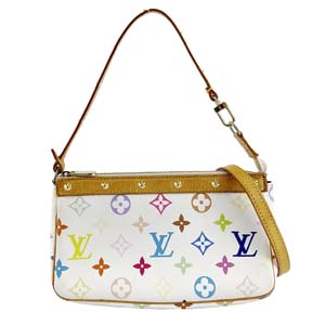 ルイ・ヴィトン モノグラム マルチカラー ポシェット アクセソワ―ル ブロン 2WAY ポーチ