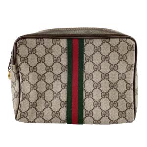 グッチ オールドグッチ シェリーライン セカンドバッグ