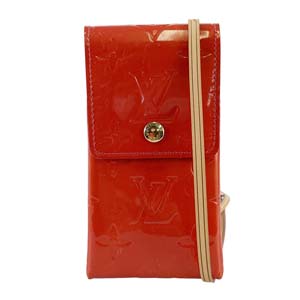 ルイ・ヴィトン モノグラム ヴェルニ シガレットケース ルージュ ポーチ