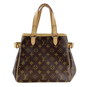 ルイ・ヴィトン モノグラム バティニョール ブラウン ハンドバッグ