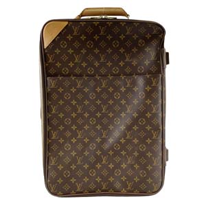 ルイ・ヴィトン モノグラム ぺガス55 ブラウン キャリーバッグ
