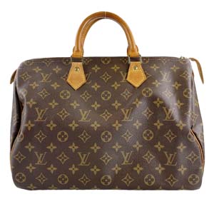 ルイ・ヴィトン モノグラム スピーディ35 ブラウン ハンドバッグ