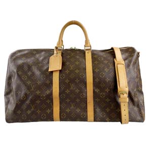 ルイ・ヴィトン モノグラム キーポル バンドリエール 55 ボストンバッグ