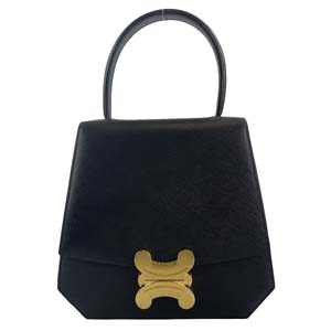 セリーヌ ブラゾン レザー 2WAY ハンドバッグ