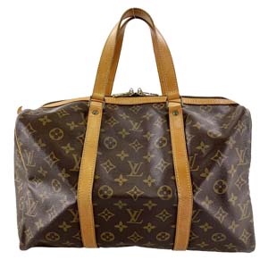 ルイ・ヴィトン モノグラム サック スープル35 ブラウン ボストンバッグ