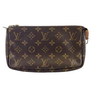 ルイ・ヴィトン モノグラム ポシェット アクセソワール ブラウン ポーチ
