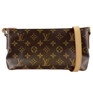 ルイ・ヴィトン モノグラム トロター ブラウン ショルダーバッグ