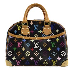 ルイ・ヴィトン モノグラム マルチカラー トゥルーヴィル ノワール ハンドバッグ