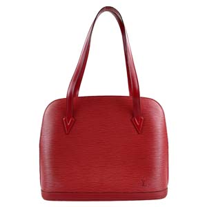 ルイ・ヴィトン エピ リュサック カスティリアンレッド トートバッグ