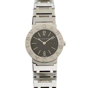 ブルガリ ブルガリ ブルガリ ブラック ステンレススチール BB23SS 腕時計