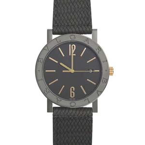 ブルガリ ソロテンポ ブラック ステンレススチール  BB41BBCLD 腕時計