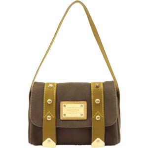 ルイ・ヴィトン アンティグア サックラバ ブラウン ショルダーバッグ 